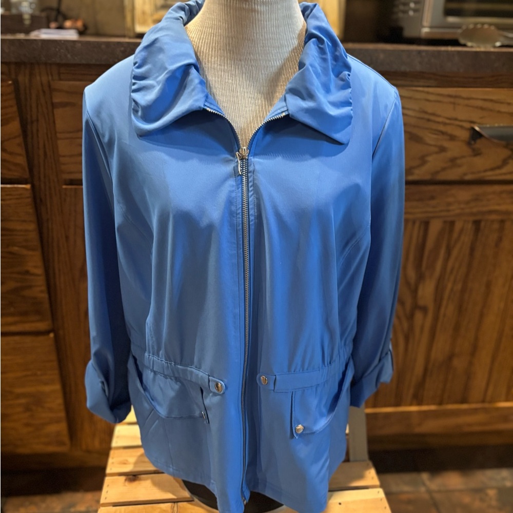 🌟NWT Laura Ashley Blue Women's Jacket
